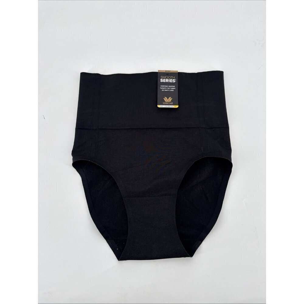 Wacoal Women's Size Medium Black Smooth Series Shaping Brief Panty 809360 New - Picture 4 of 7